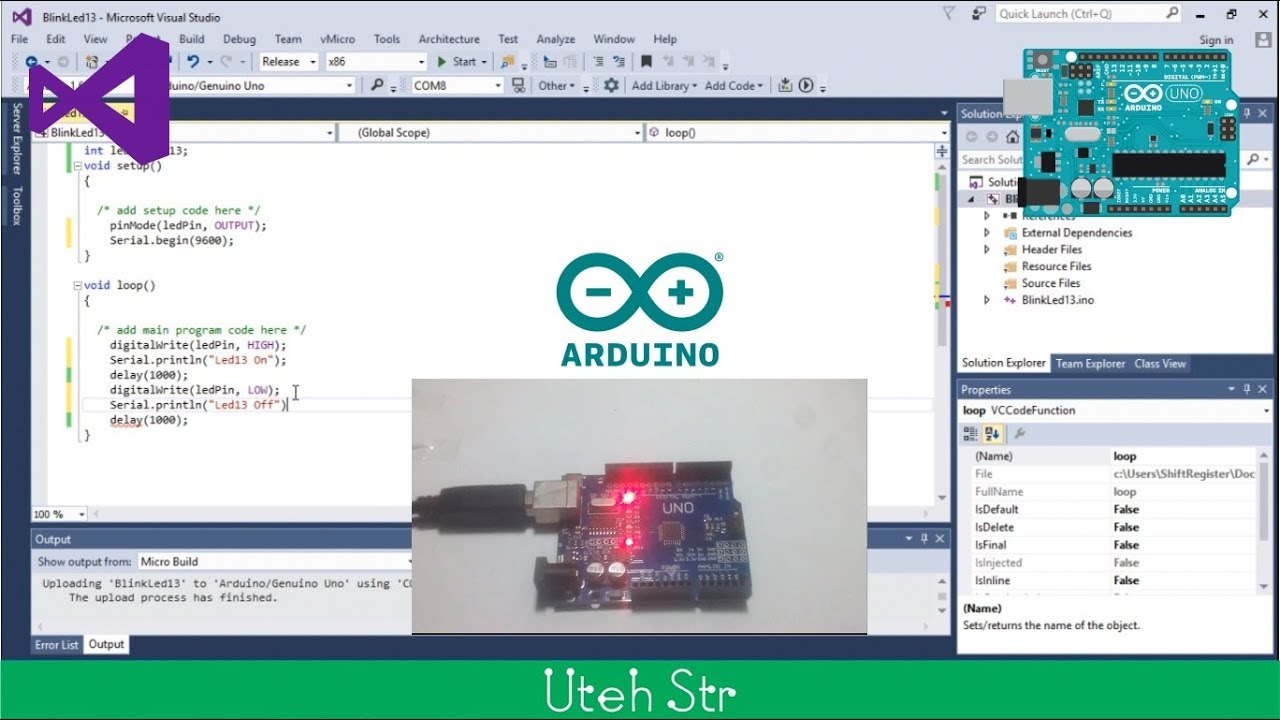 Arduino Programming with Visual Studio 2015