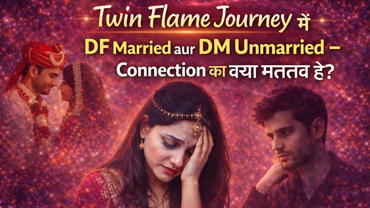 Twin Flame Journey: DF Married aur DM Unmarried – Connection Ka Kya Matlab Hai?