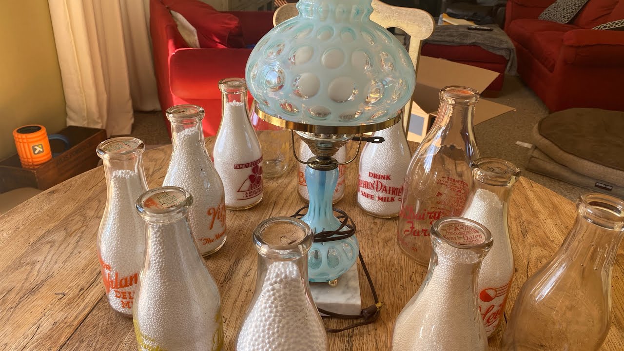 Milk bottle Collecting￼ success on an extended weekend for 65 Dollars￼