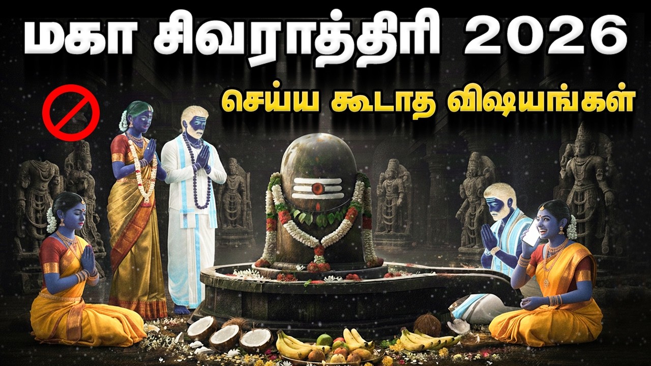 மகா சிவராத்திரி அன்று செய்யக்கூடாத விஷயங்கள் | Sivarathiri | Shivratri | Maha Shivaratri 2026