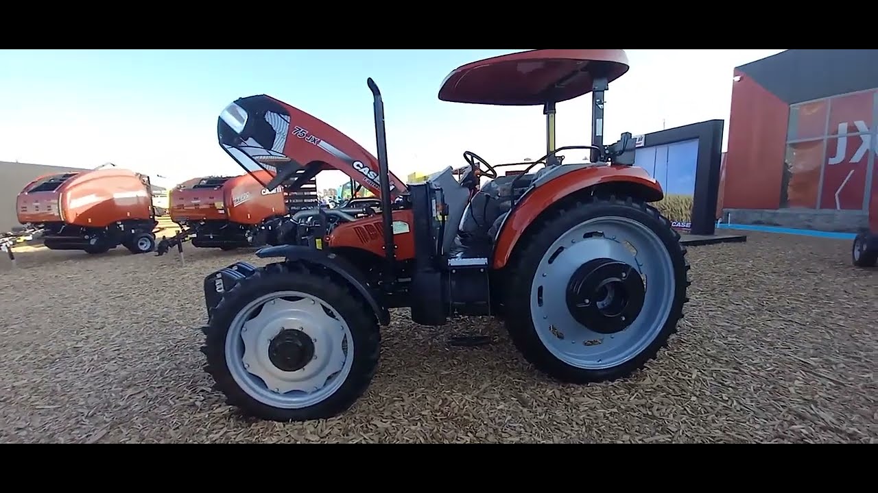 NUEVO JX 75  FWD CASE IH  PRESENTADO EN EXPO AGRO ALIMENTARIA IRAPUATO 2022