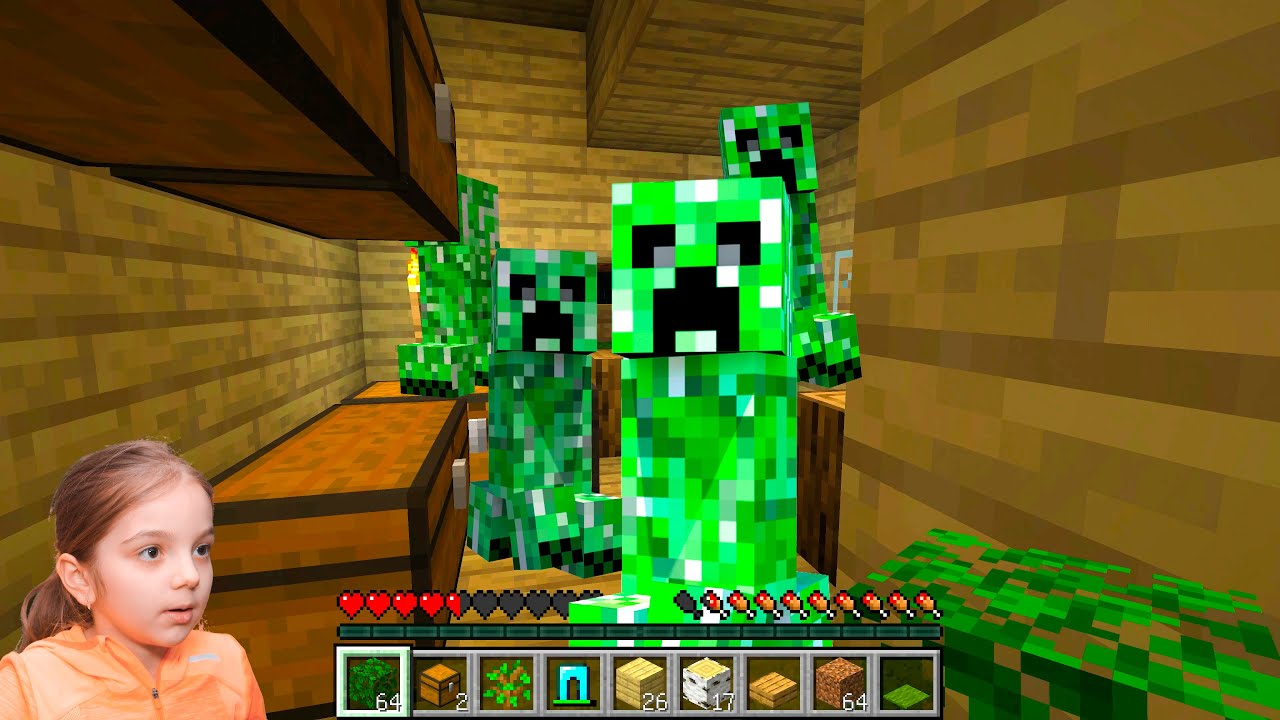 Nuova Prova da Mister Diretta la mia casa piena dei CRIPER su Minecraft!