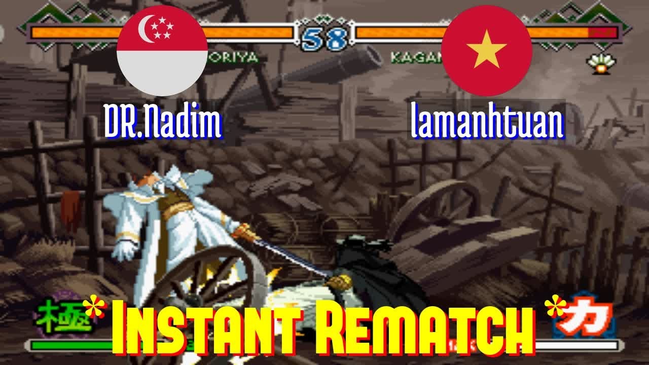 FT5 @lastbld2: DR.Nadim (SG) vs lamanhtuan (VN) [The Last Blade 2 lastbld Fightcade] Dec 15