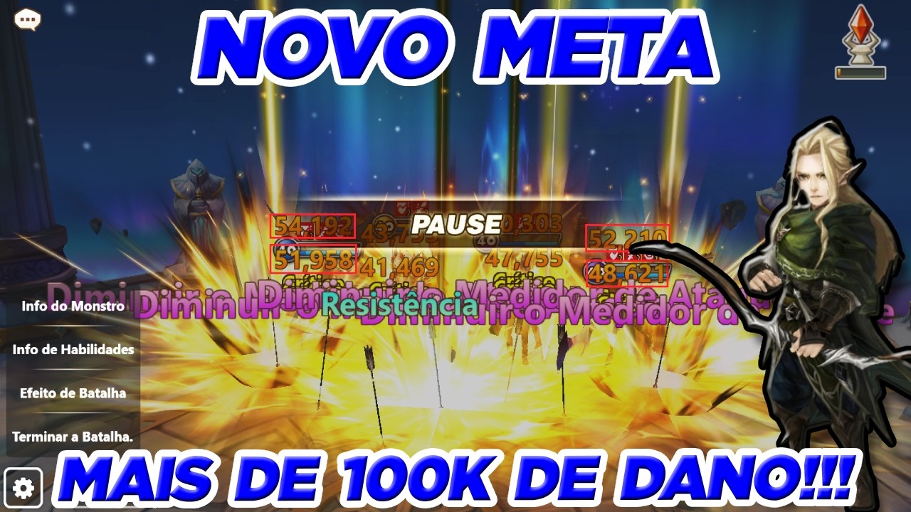 LEGOLAS NOVO META CLEAVE no Summoners War |By: Clã Destino
