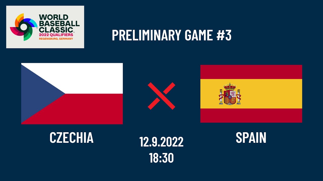 WBCQ 2022 preliminary game - Czechia vs. Spain (#1)
