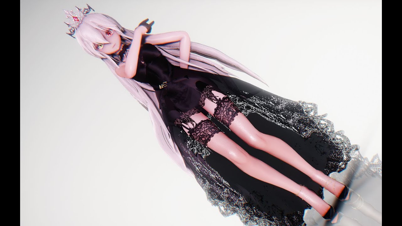 【VOCALOID MMD／4K／60FPS】Yowane Haku【横竖撇点折】