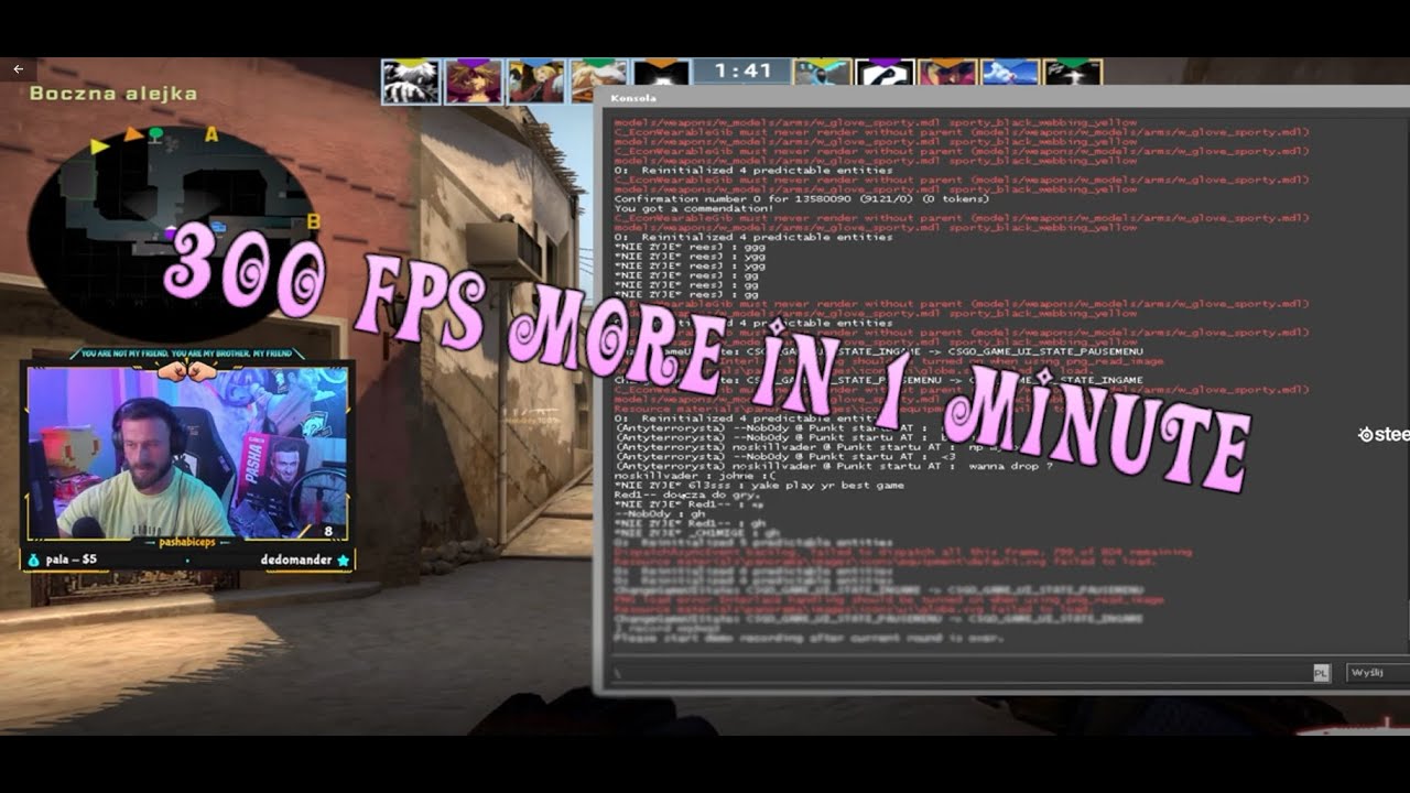 CS:GO  FPS FIX/BOOST GUIDE BY PASHA *2023* 300FPS+