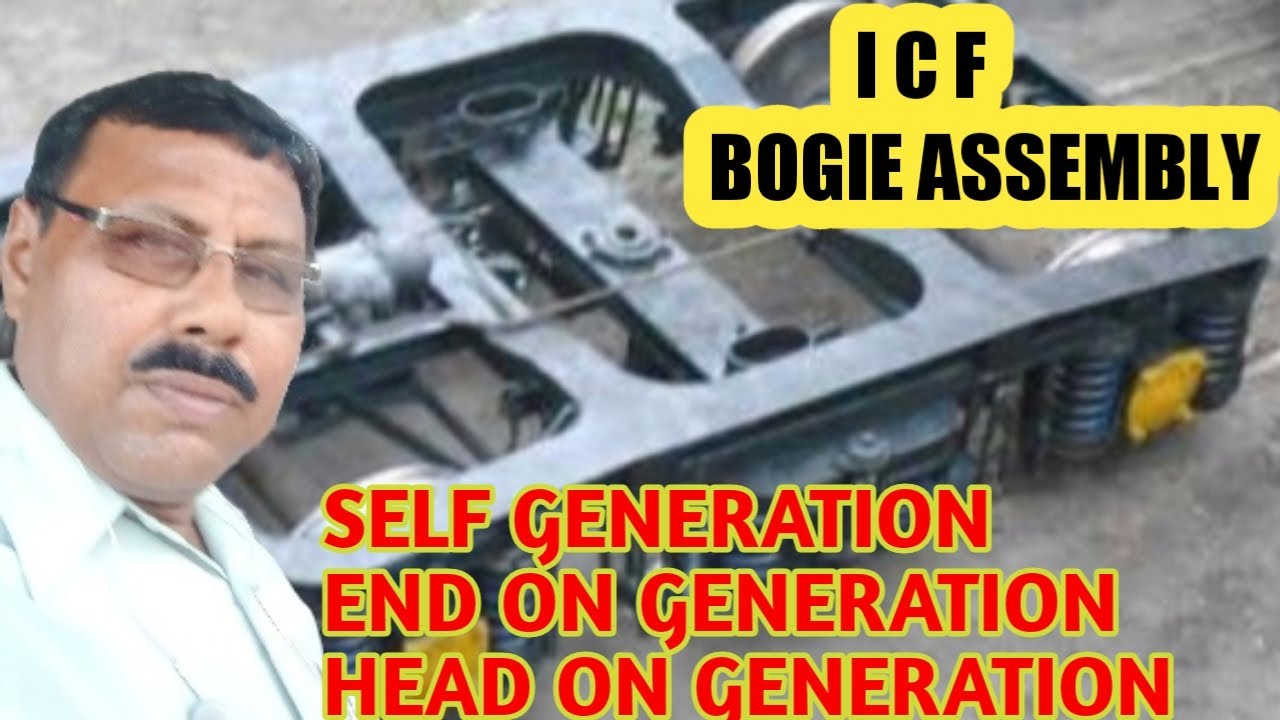 ICF BOGIE ASSEMBLY & SG,EOG,HOG IN HINDI.EXPLAIN BY #RAILWAYMECHANICALINFO. B. K. DUTTA.