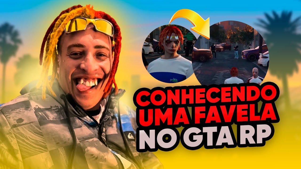 JOGANDO GTA RP PELA PRIMEIRA VEZ E JÁ ARRUMEI BRIGA NA FAVELA.