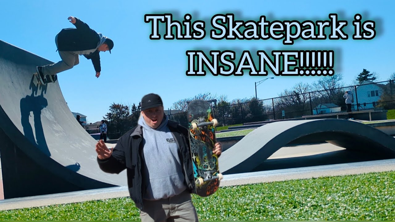 The Biggest and Best Skatepark I Have Ever Been to | Long Branch New Jersey