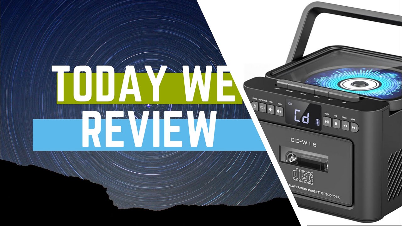 Sunoony: Boombox Cassette CD Player Combo Review