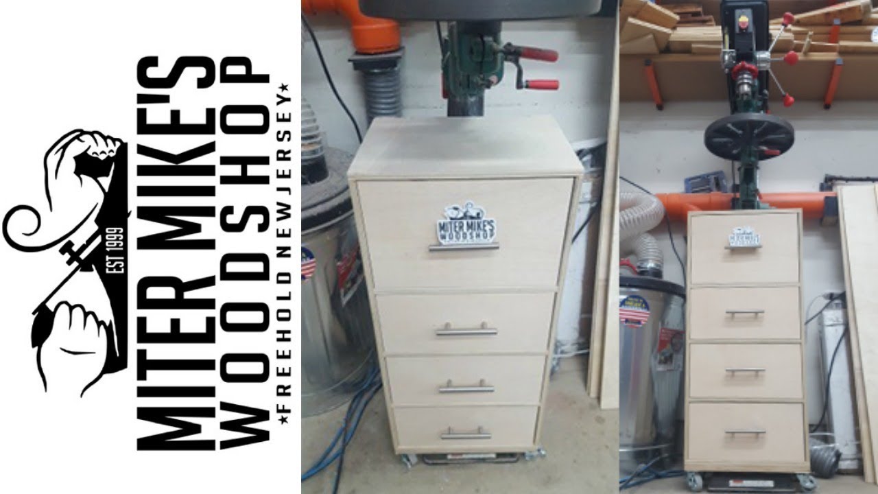 Miter Mike's Drill Press Cabinet for the FastCap KISS Drill Bit System