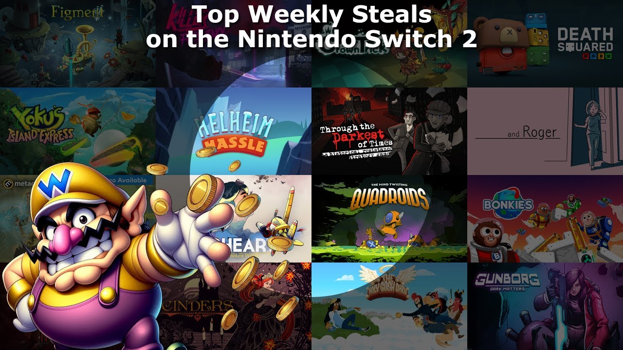 Top 50 Weekly Steals on the Nintendo Switch and Nintendo Switch 2 [through 2/6/26]