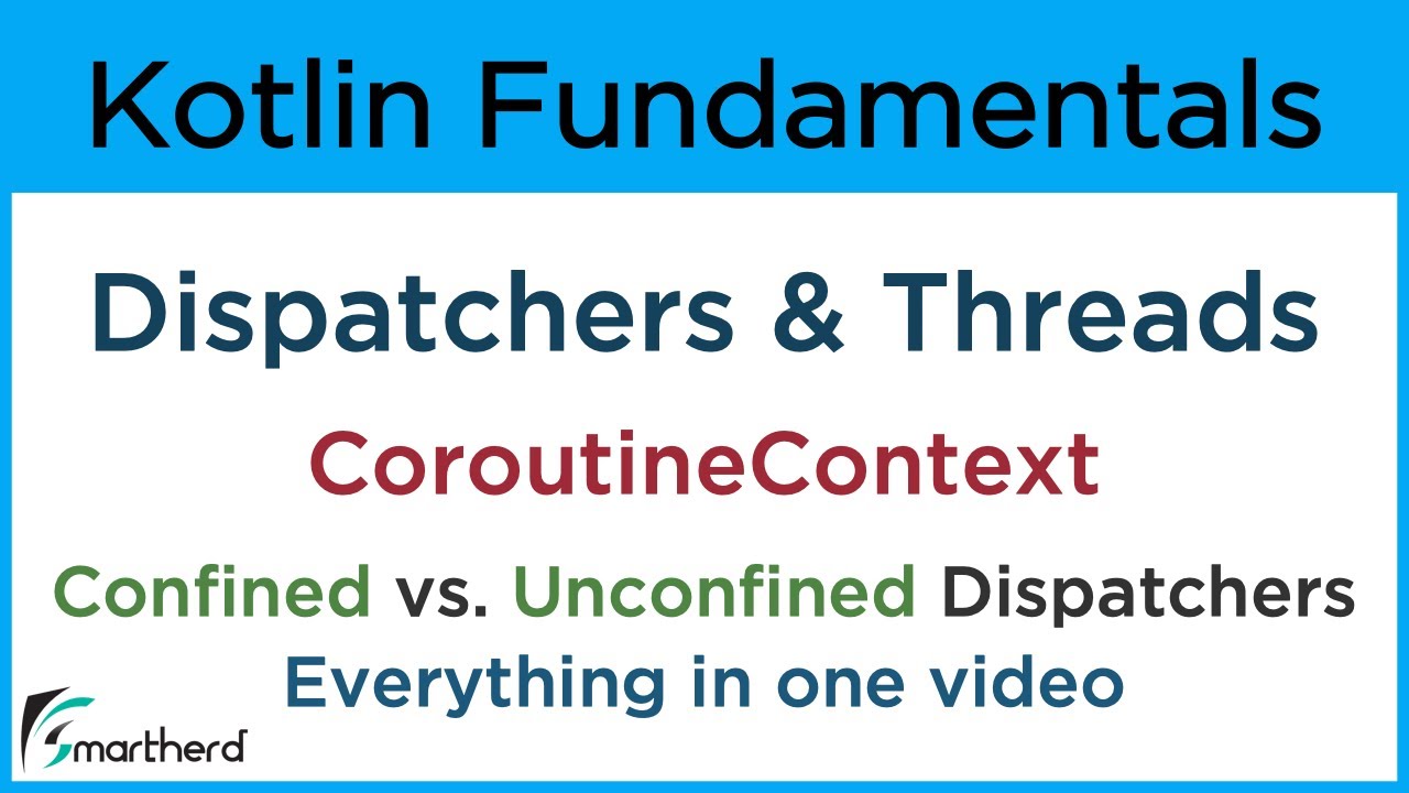 Kotlin Dispatchers, CoroutineContext, and CoroutineScope