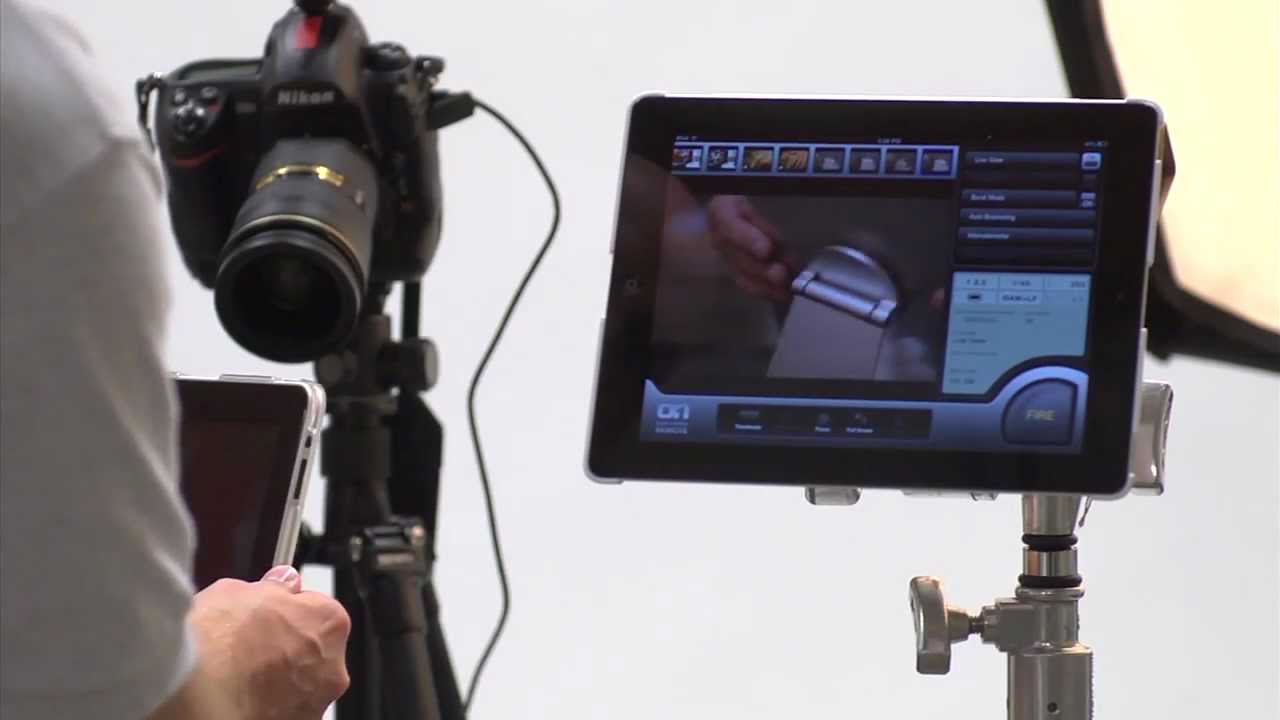 Mount iPad or Galaxy Tablet on Tripod, Studio Stand or Arm for Photogaphy or Film