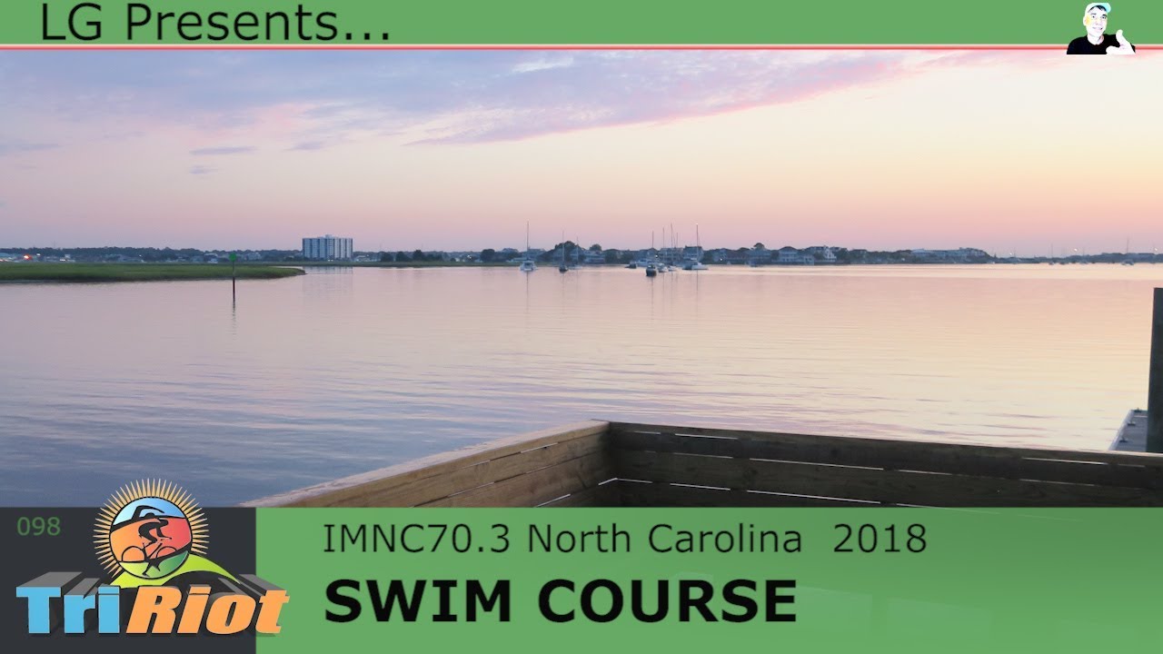 IRONMAN 70.3 North Carolina Swim Course