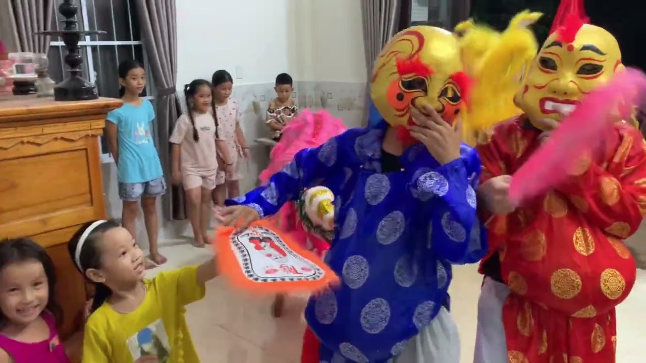 Múa lân Chi đoàn Mong An 2023