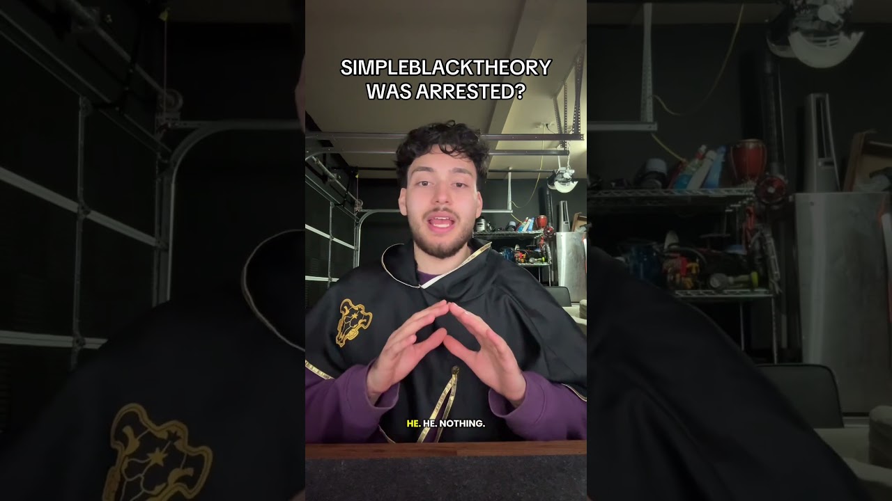 HE WAS ARRESTED?