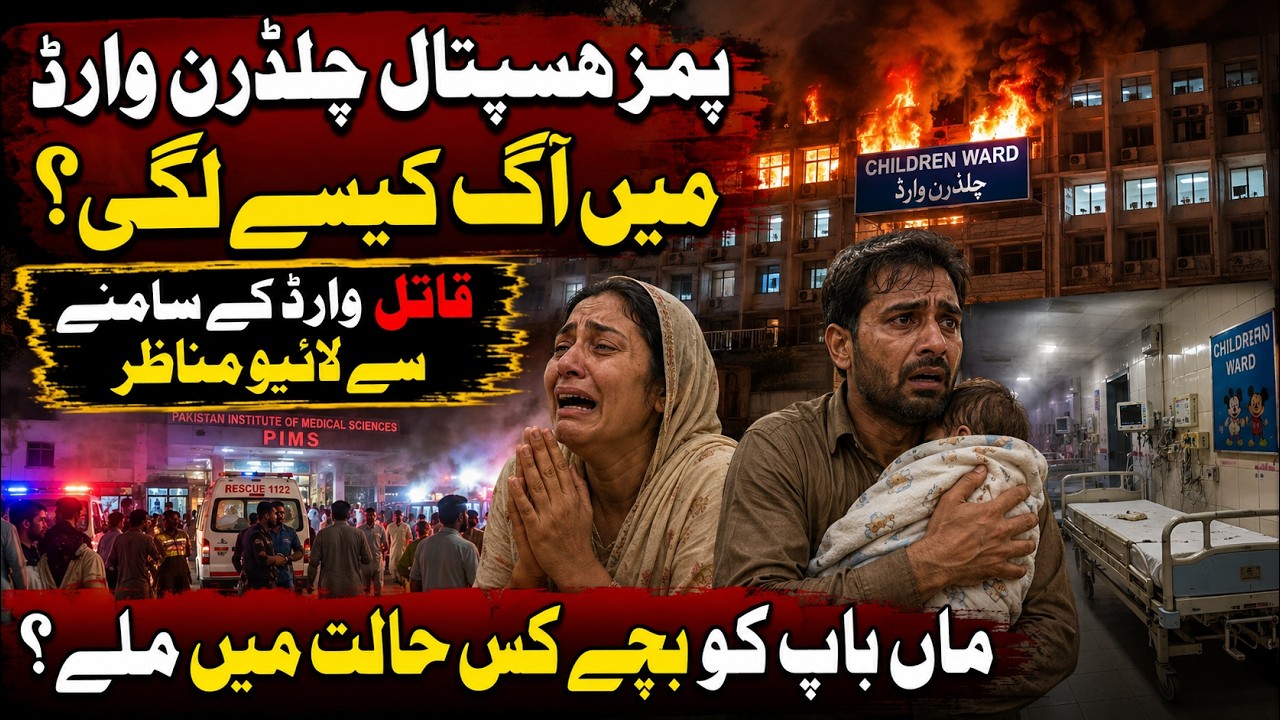 PIMS Children&rsquo;s Ward Fire: Parents Found Their Kids in a Horrifying Condition | Live Scenes