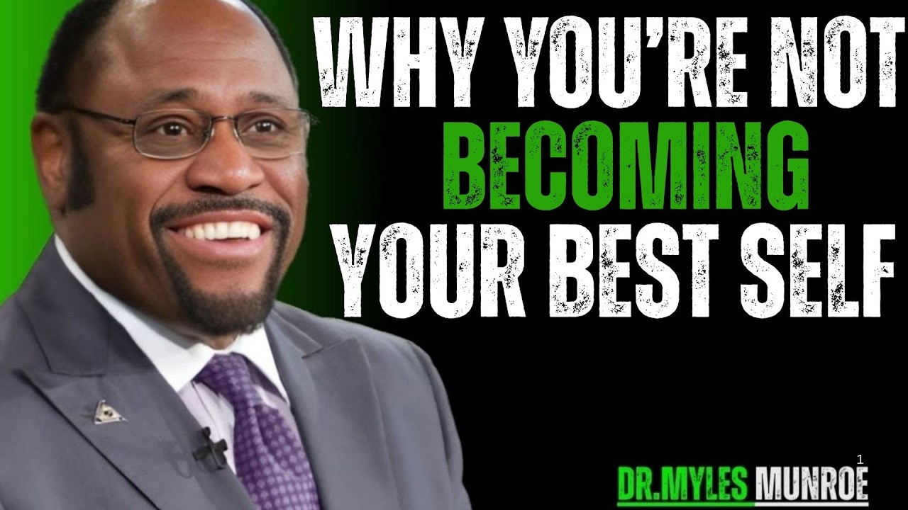 This is why you're not who you could be Dr myles munroe
