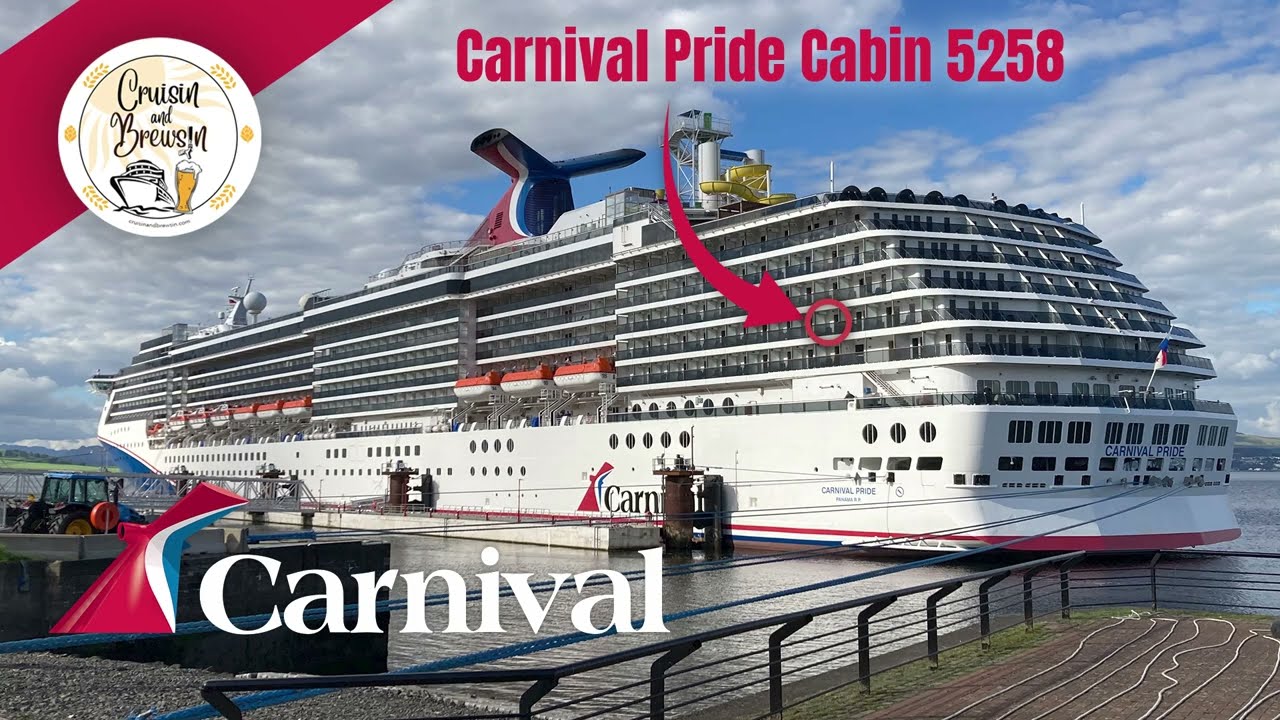 Balcony Cabin 5258 Tour on the Carnival Pride