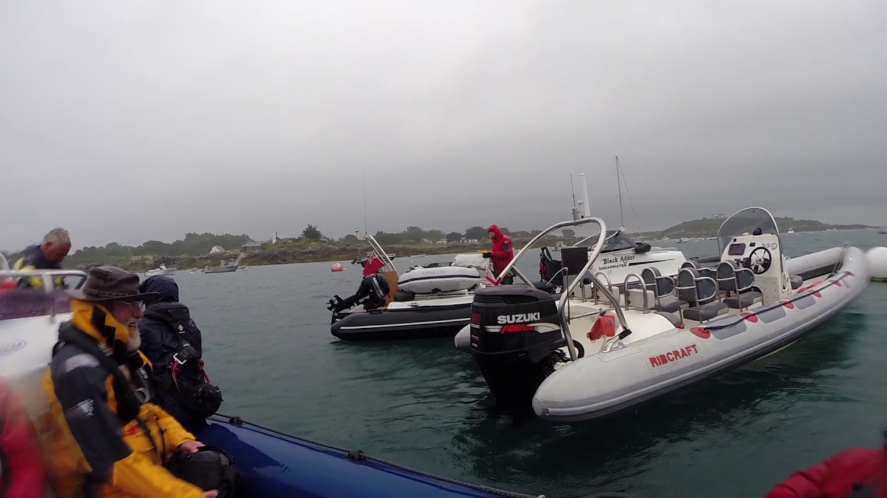Belgian Pneumaticlub Round Channel Islands Rib Cruise 2017
