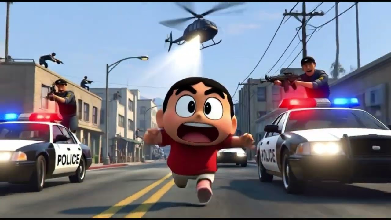 This Ultra-Fast Chase Goes Completely Insane (Unexpected Plot Twist) Shin Chan