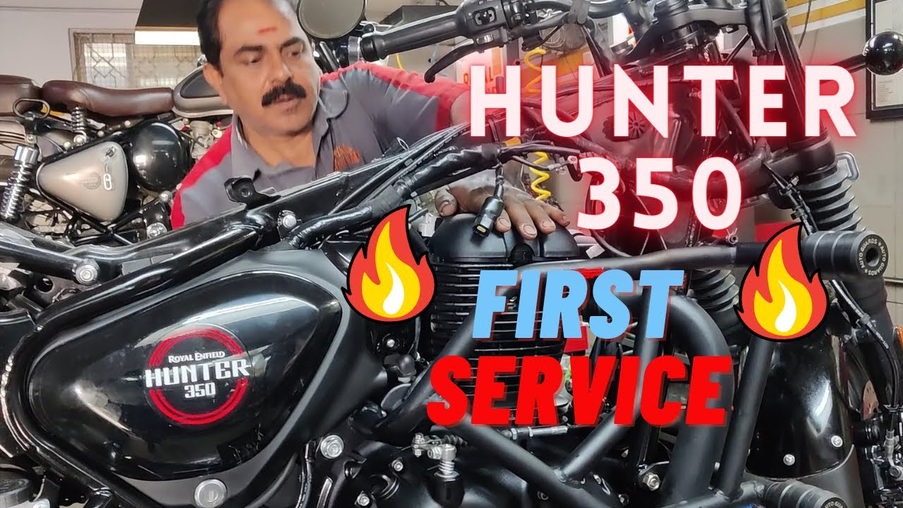 Hunter 350 First Service 🔥 || Cost💵