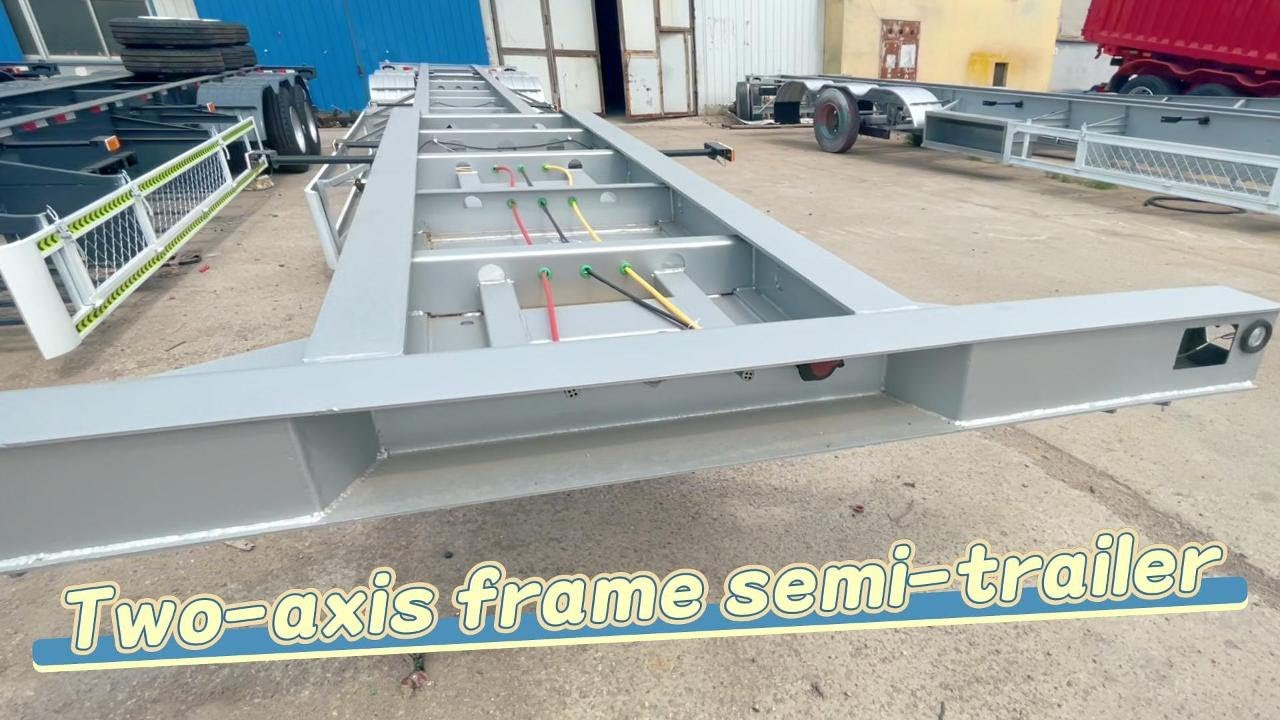 3 Axle Skeleton Semi Trailer Review: The Best Solution for 20ft & 40ft Container Transport.
