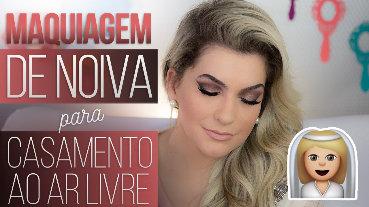 MAQUIAGEM DE NOIVA PARA CASAMENTO AO AR LIVRE POR ALICE SALAZAR