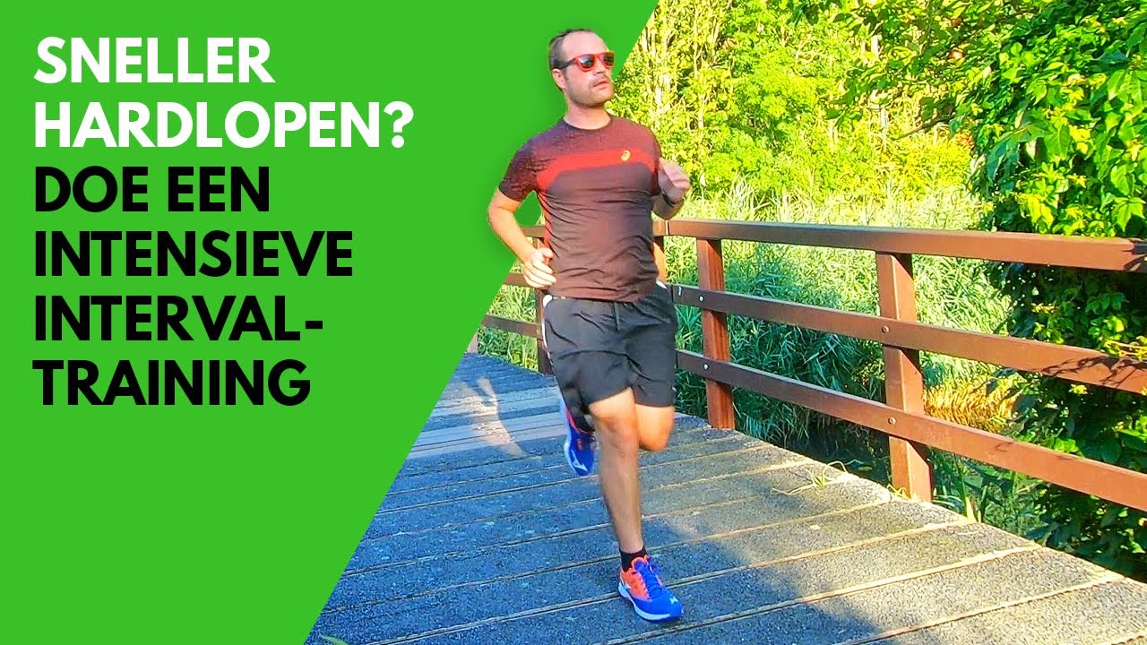 Sneller hardlopen? Doe een intensieve intervaltraining