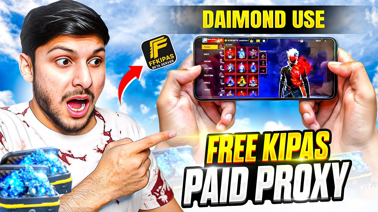I Tried Secret KIPAS Proxy Server In Free Fire! 😱
