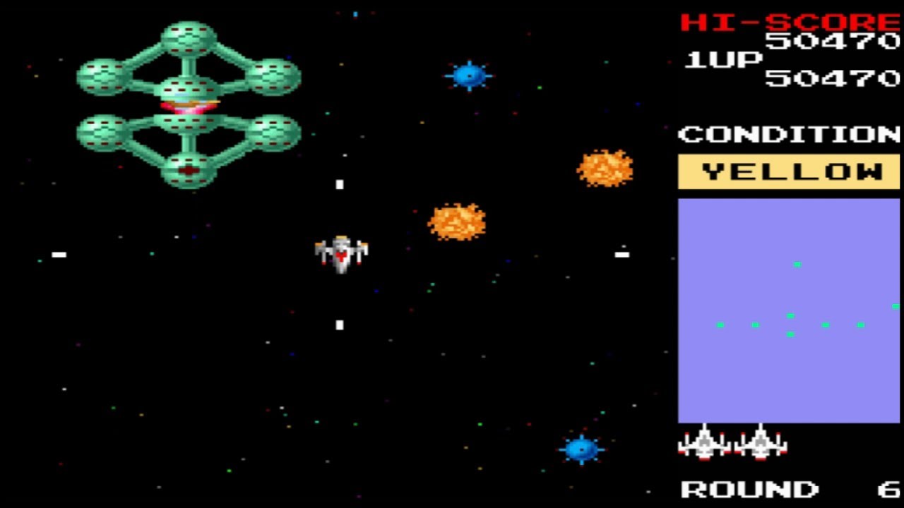 [X68K] BOSCONIAN, ボスコニアン, Gameplay - Namco, Dempa, Sharp X68000