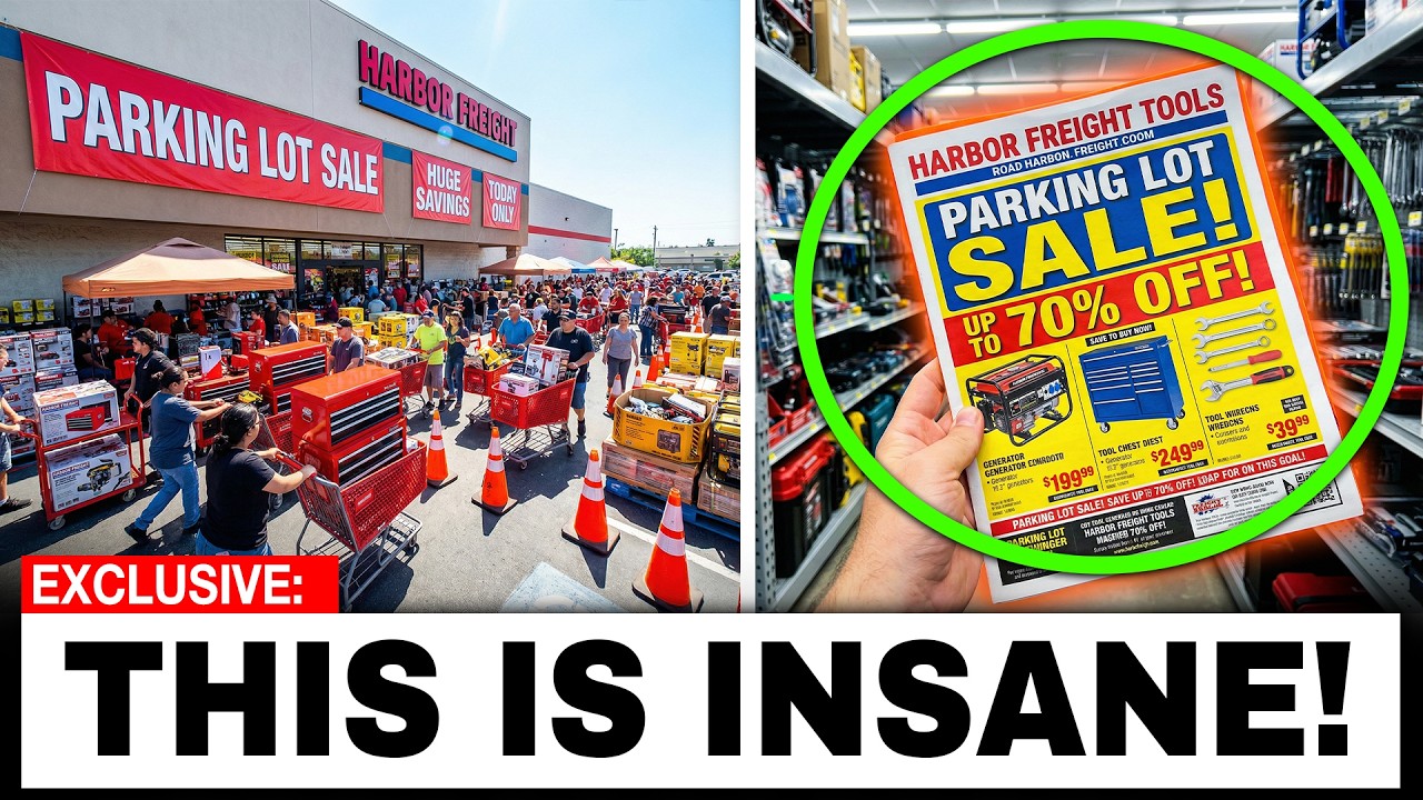 LEAKED! Harbor Freight March Parking Lot Sale 2026 &mdash; My TOP 12 Buys (No Junk)