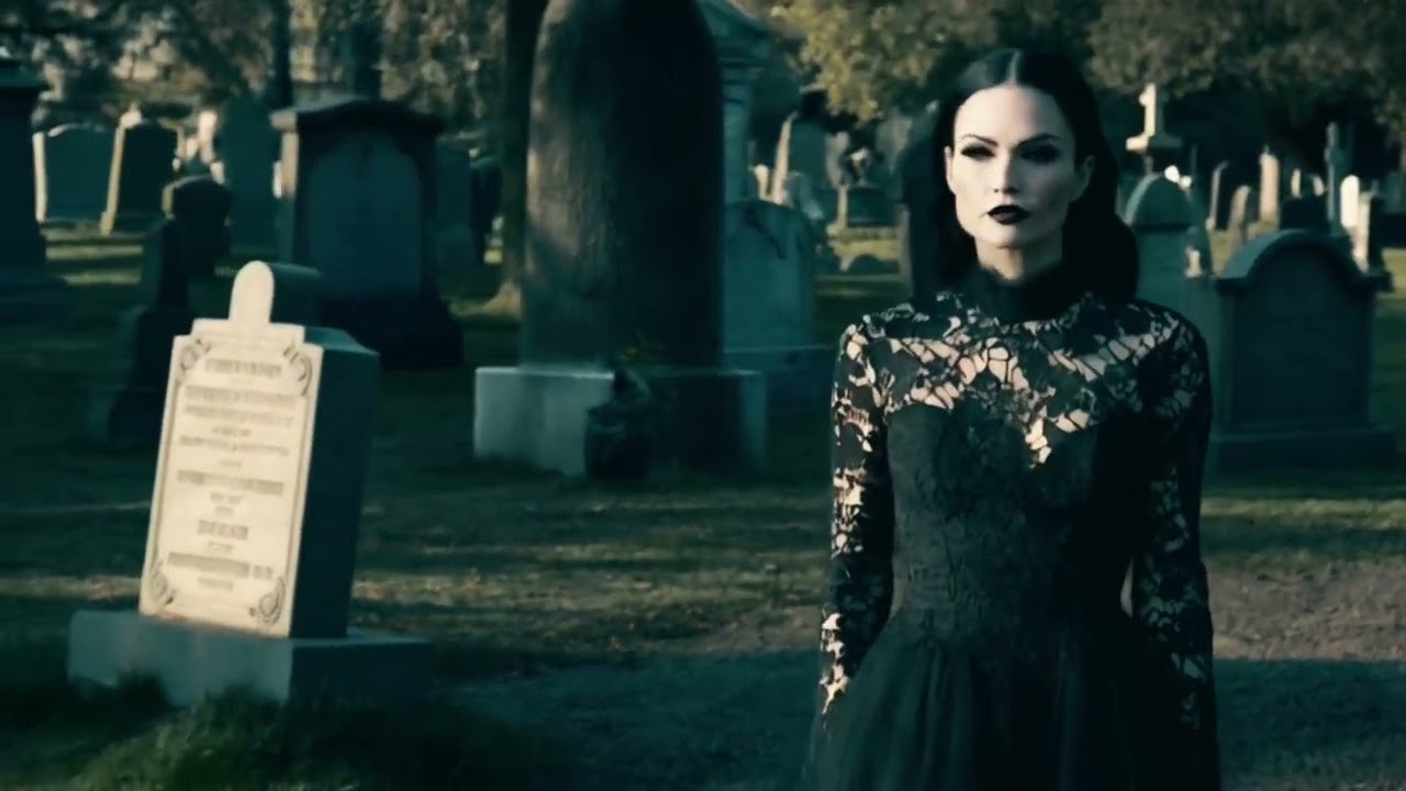 Sexy Goth - Graveyard