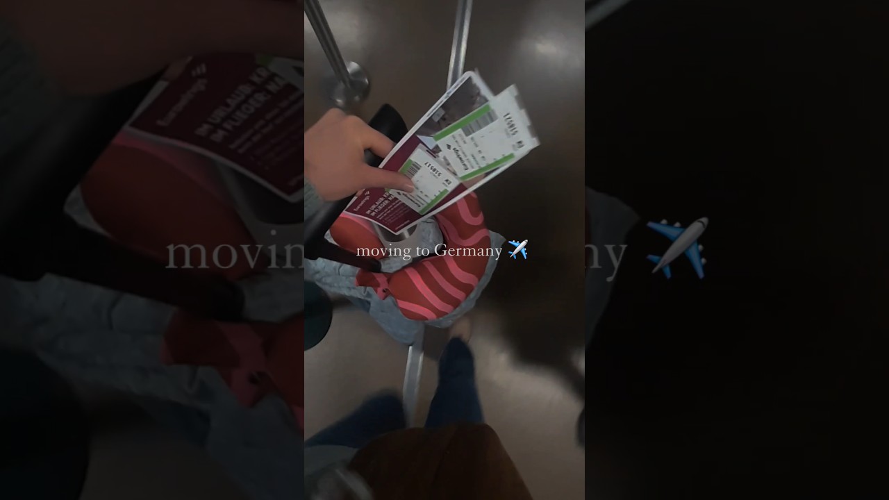 2025 starts with me #movingabroad to #germany to became an #aupair #shorts #vlog