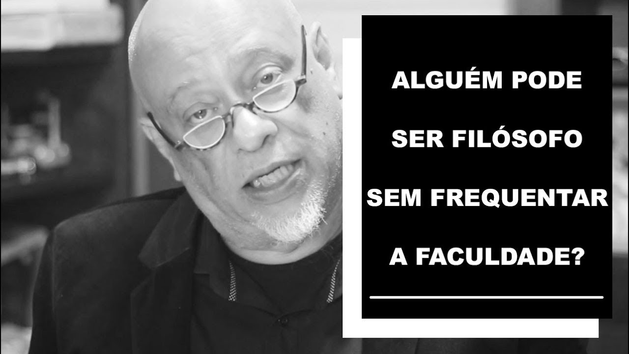 Alguém pode ser filósofo sem frequentar a faculdade? - Luiz Felipe Pondé