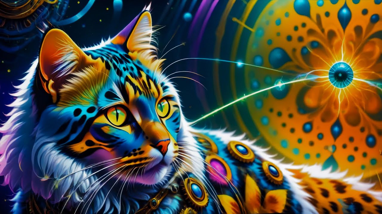Nexxus 604 - Cybernetic Cats - Psychedelic trance mix
