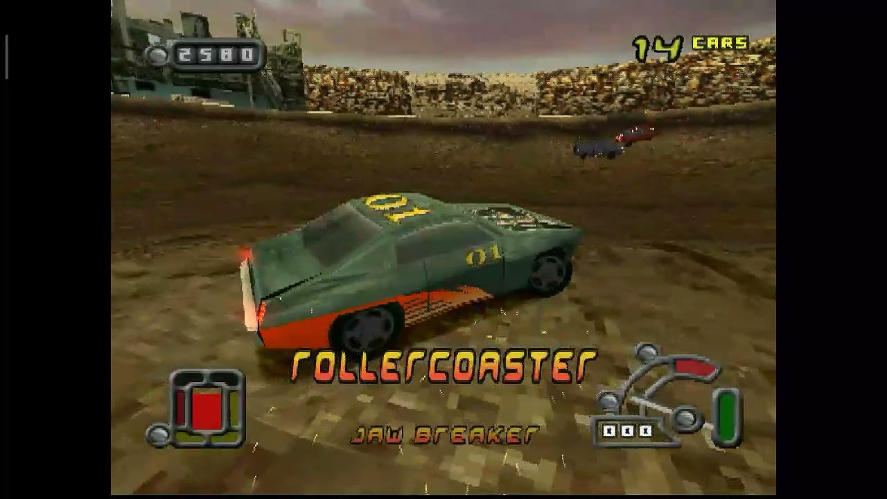 Destruction Derby Raw - Battle Arena Gameplay