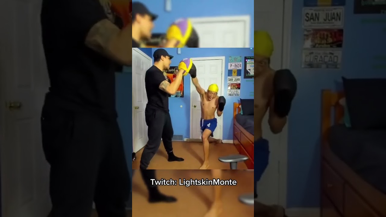 I Got A Boxing Trainer On Stream😭