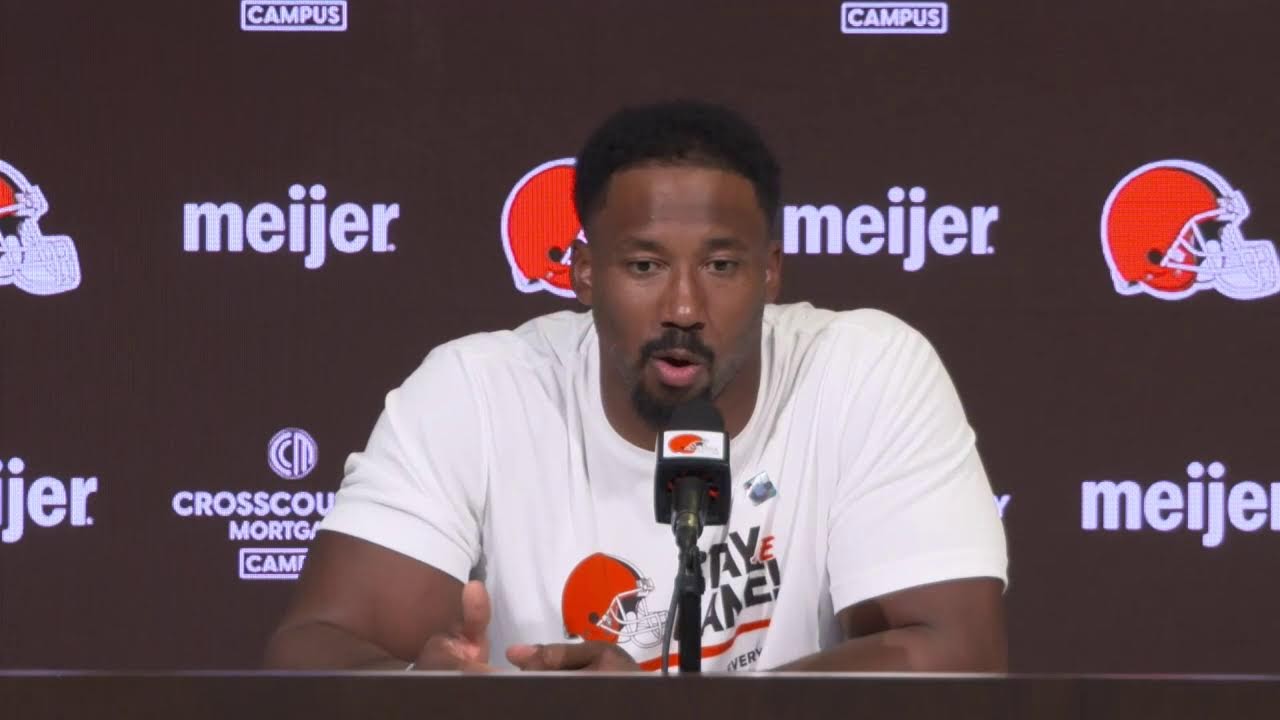 Myles Garrett Press Conference | September 20th, 2024
