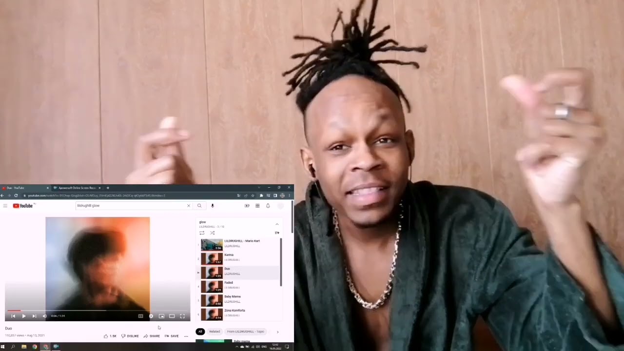 РЕАКЦИЯ ИНОСТРАНЦА НА АЛЬБОМ LILDRUGHILL GLOW ( ROCKET  FRESCO) reaction Russian RAP