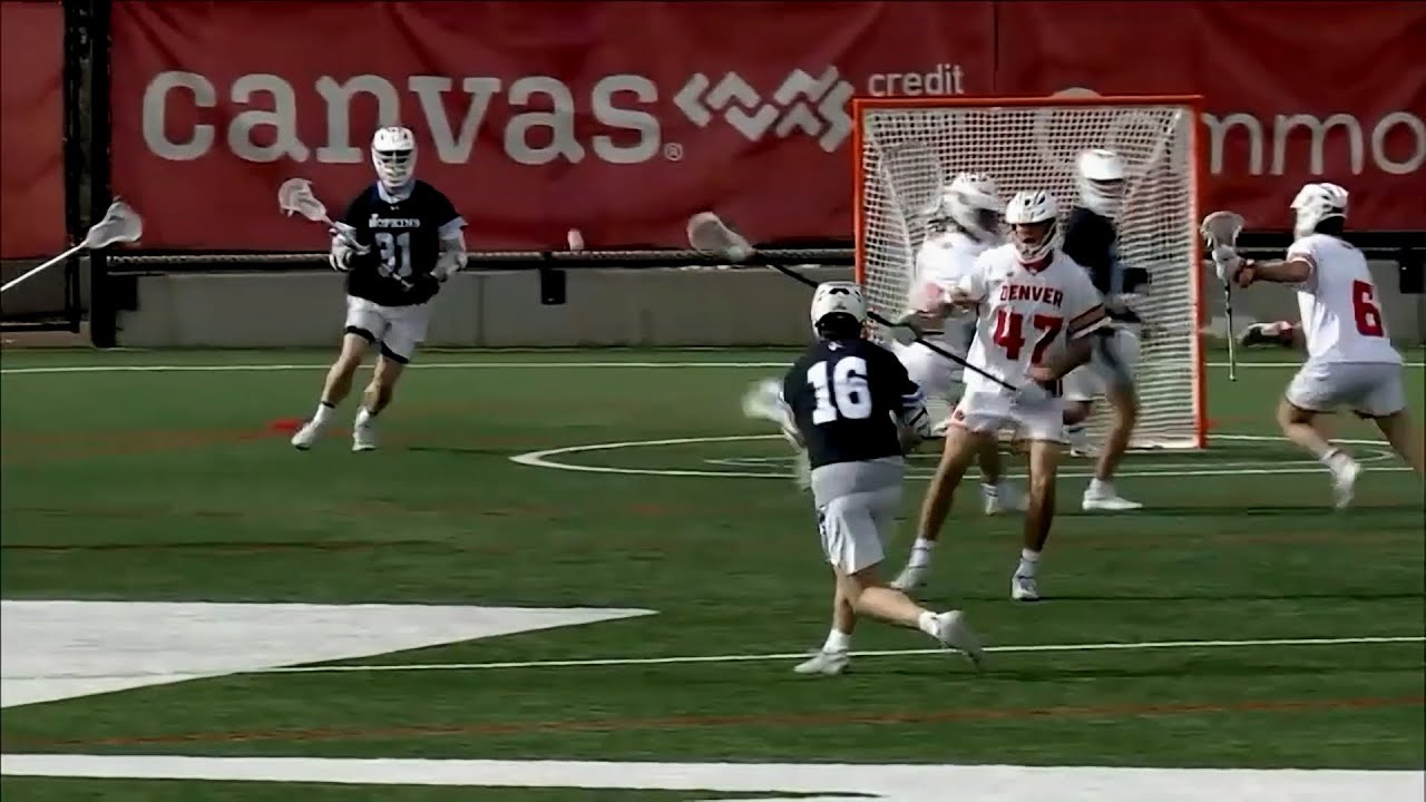 Johns Hopkins vs Denver | 2025 Men's Lacrosse Highlights