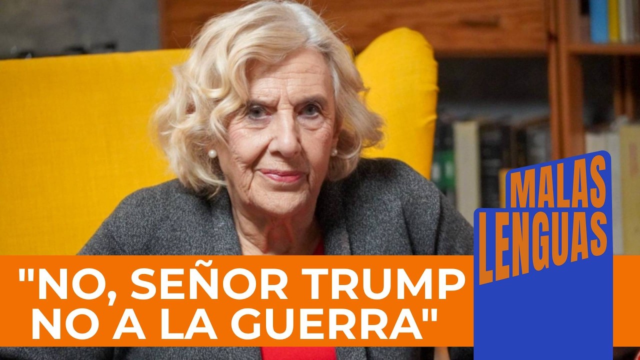 Manuela Carmena lanza un manifiesto contra la guerra | Malas Lenguas