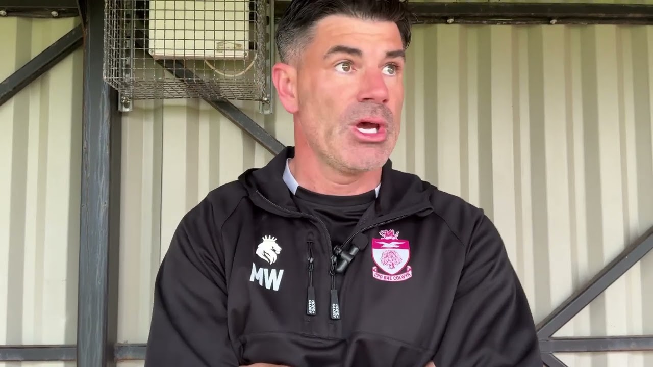 Manager interview - Penrhyncoch vs CPD Bae Colwyn - 12th April 2025