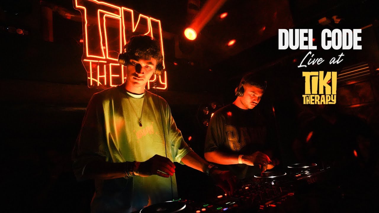 Therapy Session 20 - Duel Code Live @ Tiki Therapy ( Progressive House DJ Mix )