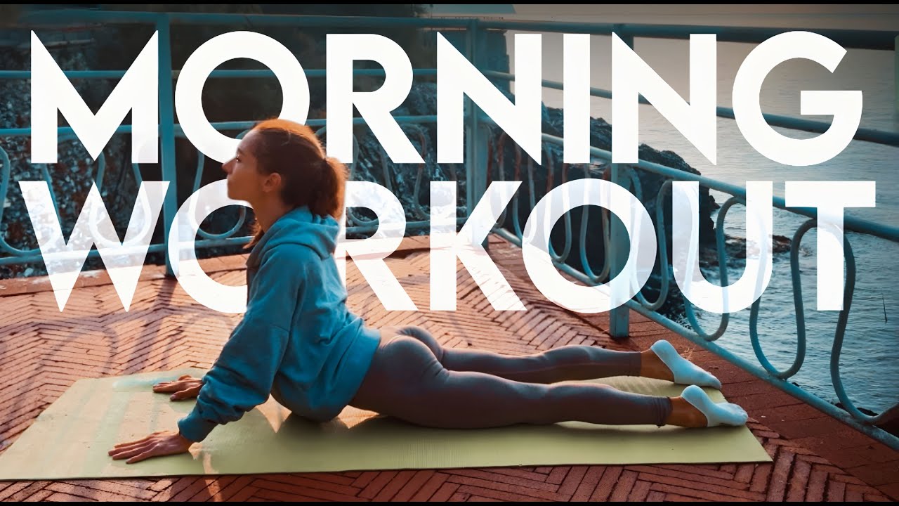 УТРЕННЯЯ РАСТЯЖКА НА РАССВЕТЕ 10 min good morning workout / stretching / 