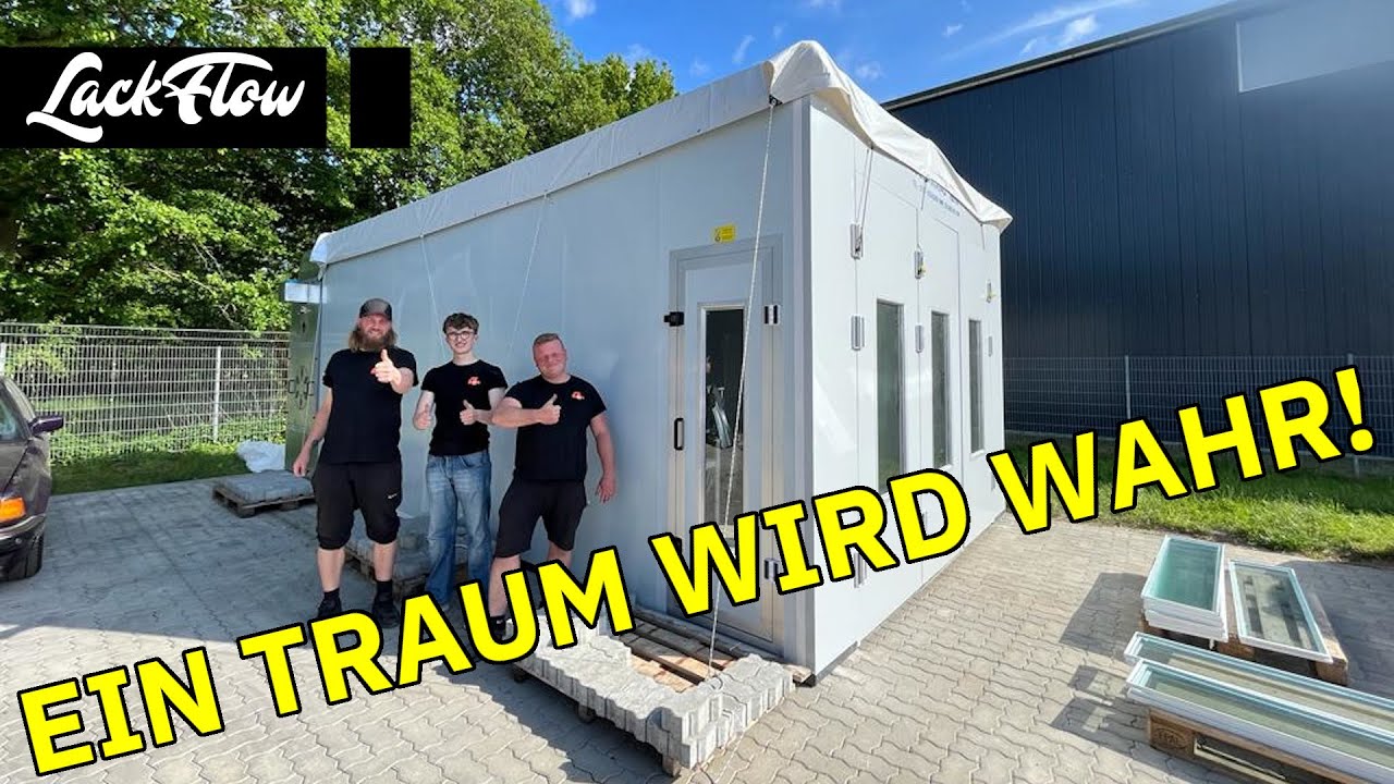 Wir bauen unsere eigene Lackierkabine