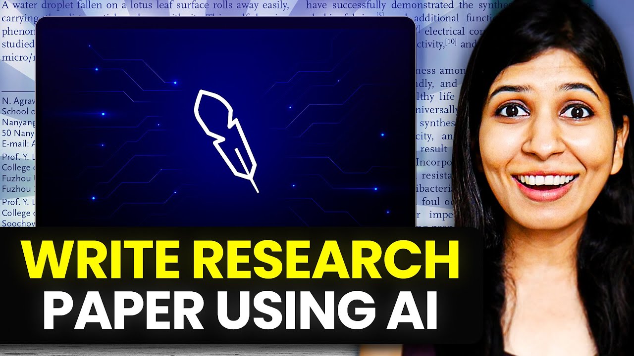 🔴LIVE: Write a Research Paper with me using AI Tool!