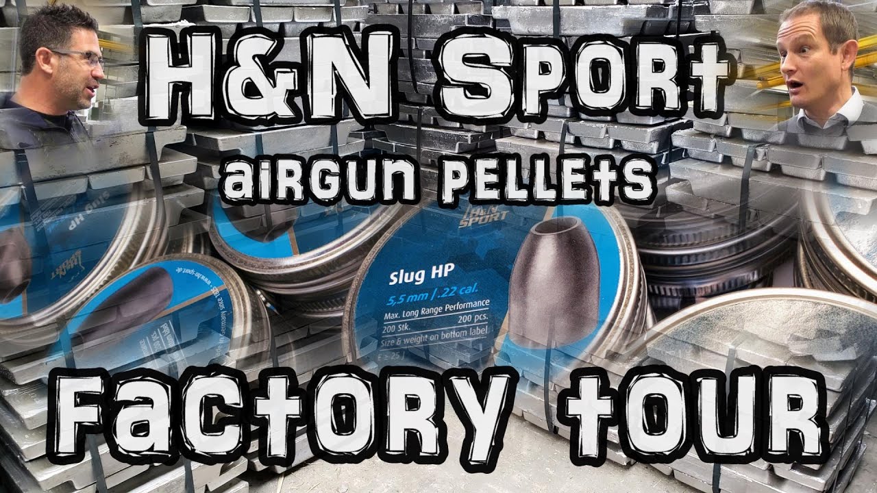 H&N Sport Air Rifle Pellets - FACTORY TOUR!! - German Pellet Manufacturing - Airgun Slugs - PCP